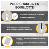 Bouillotte Electrique chauffante rechargeable